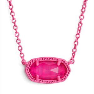 Kendra Scott Elisa Pendant Necklace In Magenta